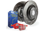 Slotted rotors feature a narrow slot to eliminate wind noise.