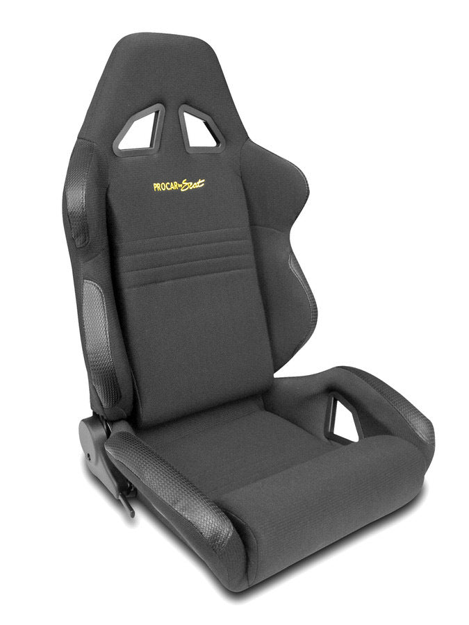 Rave Sport Recliner Seat - RH - Black Velour