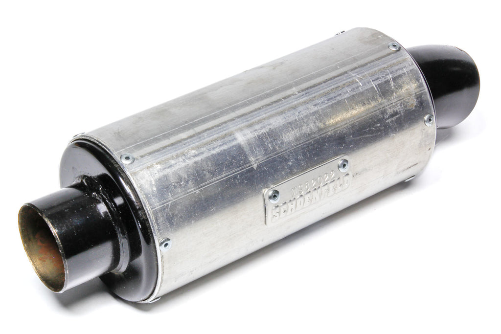 Muffler Mini Sprint Alum Case 2in Inlet