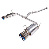 Injen Technology Stainless Steel Cat-Back Exhaust System w/ Burnt Titanium Tips