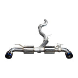 Injen Technology Stainless Steel Cat-Back Exhaust System w/ Burnt Titanium Tips