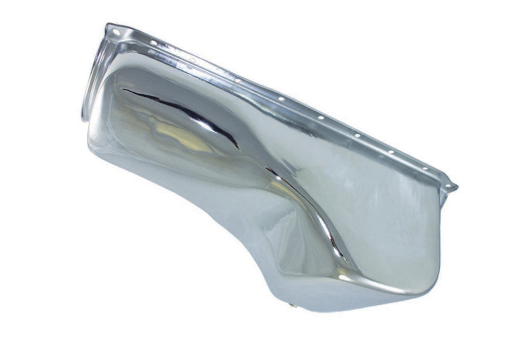 SBF 351C-400 Steel Stock Oil Pan Chrome