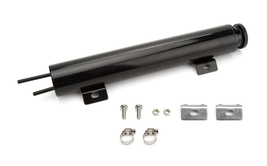 Radiator Overflow Tank 2 in x 13in Black Stainles