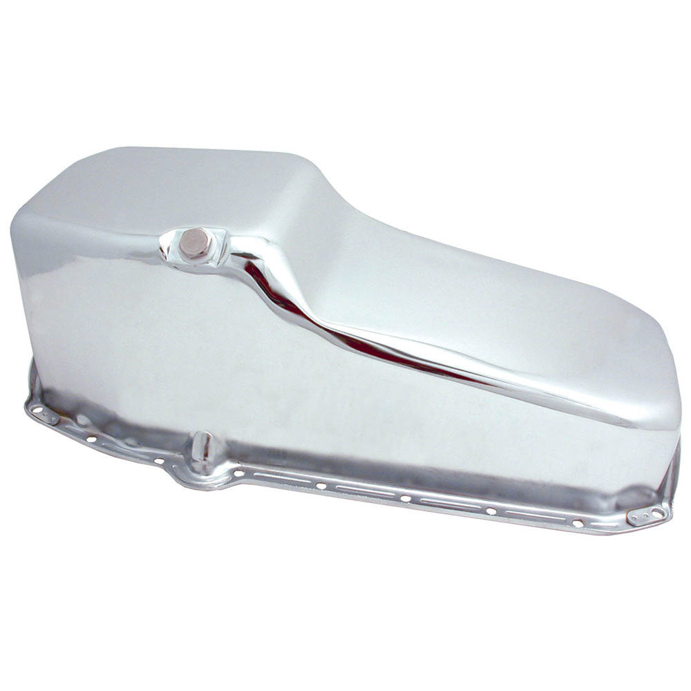 SBC Oil Pan 65-79 Chrome