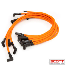 Load image into Gallery viewer, SBC Spark Plug Wire Set 90-Degree - Orange