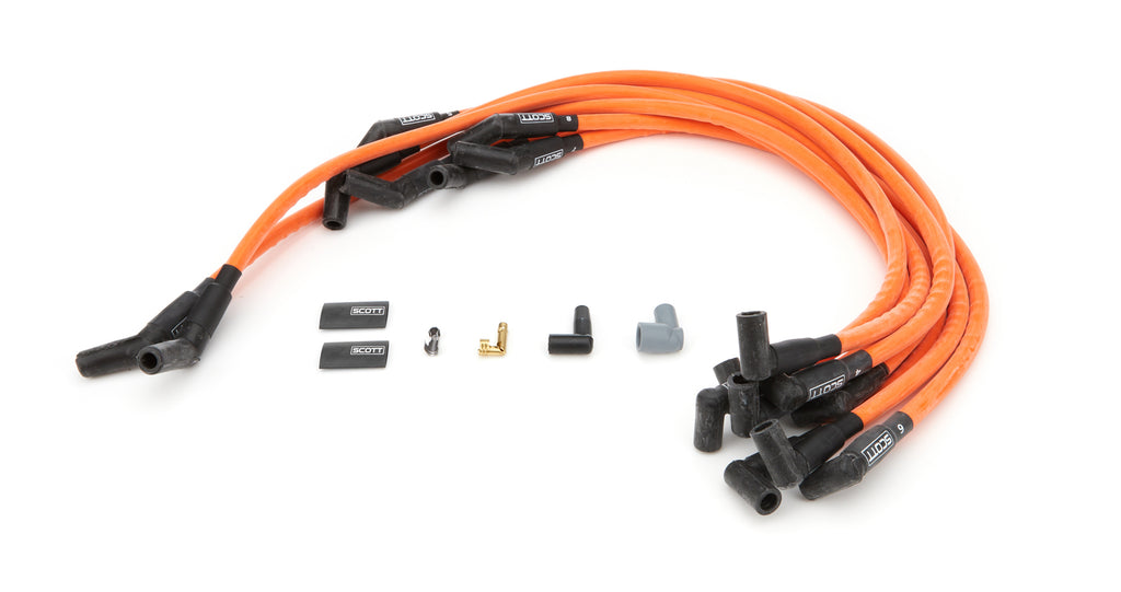 BBC Spark Plug Wire Set 90-Degree - Orange