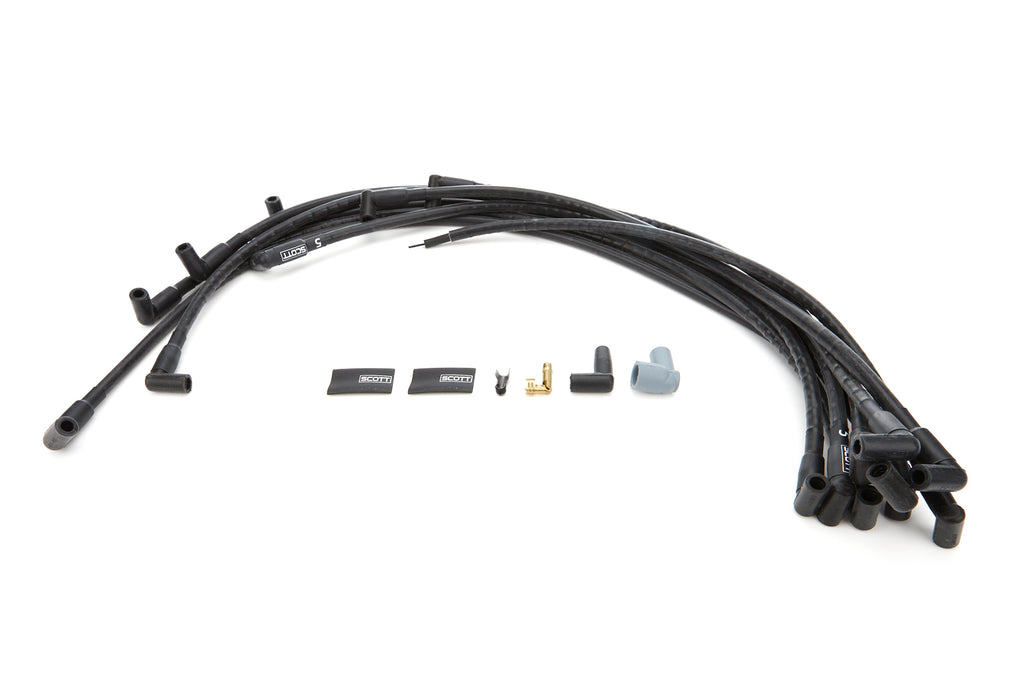 BBC Spark Plug Wire Set 90-Degree - Black