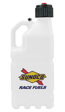 Load image into Gallery viewer, White Sunoco Race Jug GEN 3 Threaded Vent