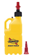 Load image into Gallery viewer, Yellow Sunoco Race Jug w/ Fastflo Lid &amp; Vehicl