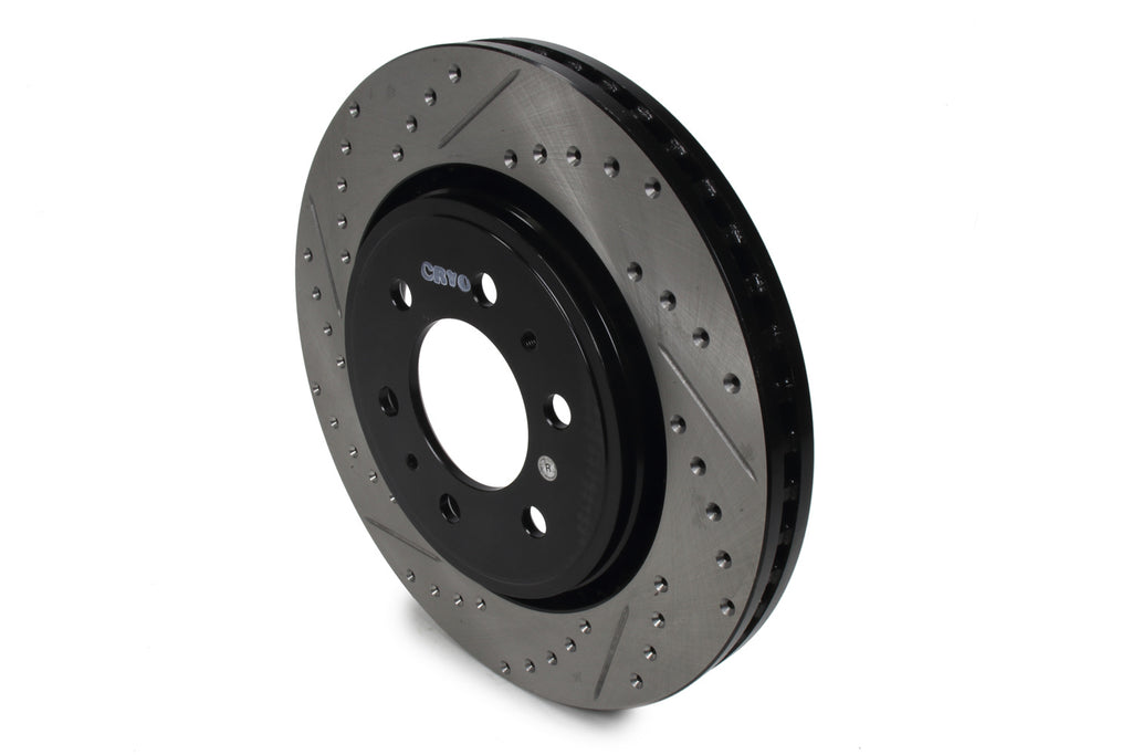 Sport Cryo Drilled/Slott ed Brake Rotor Front