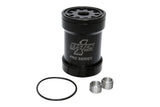 Billet Oil Filter w/Blt Cap 45 Micron - Black