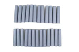 180 Deg Spark Plug Boots Gray Silicone 25pk