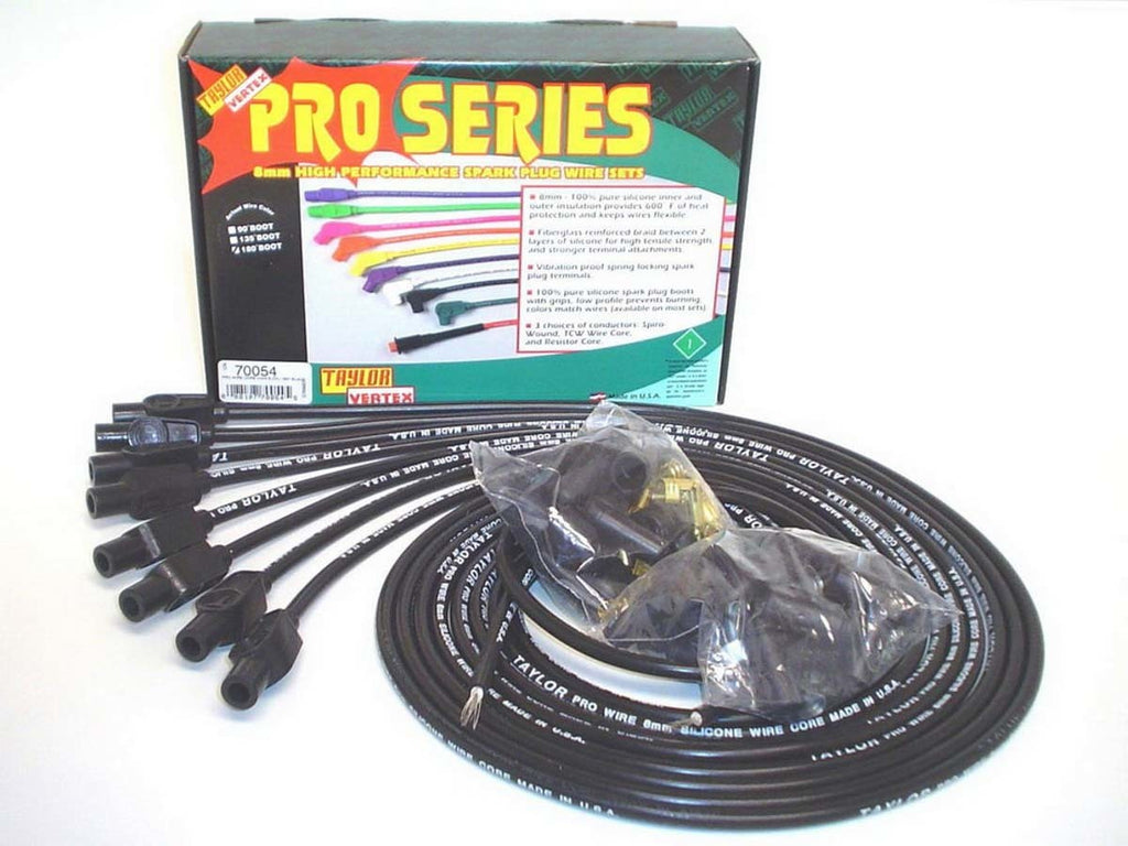 8mm Black Pro Wire 180 D