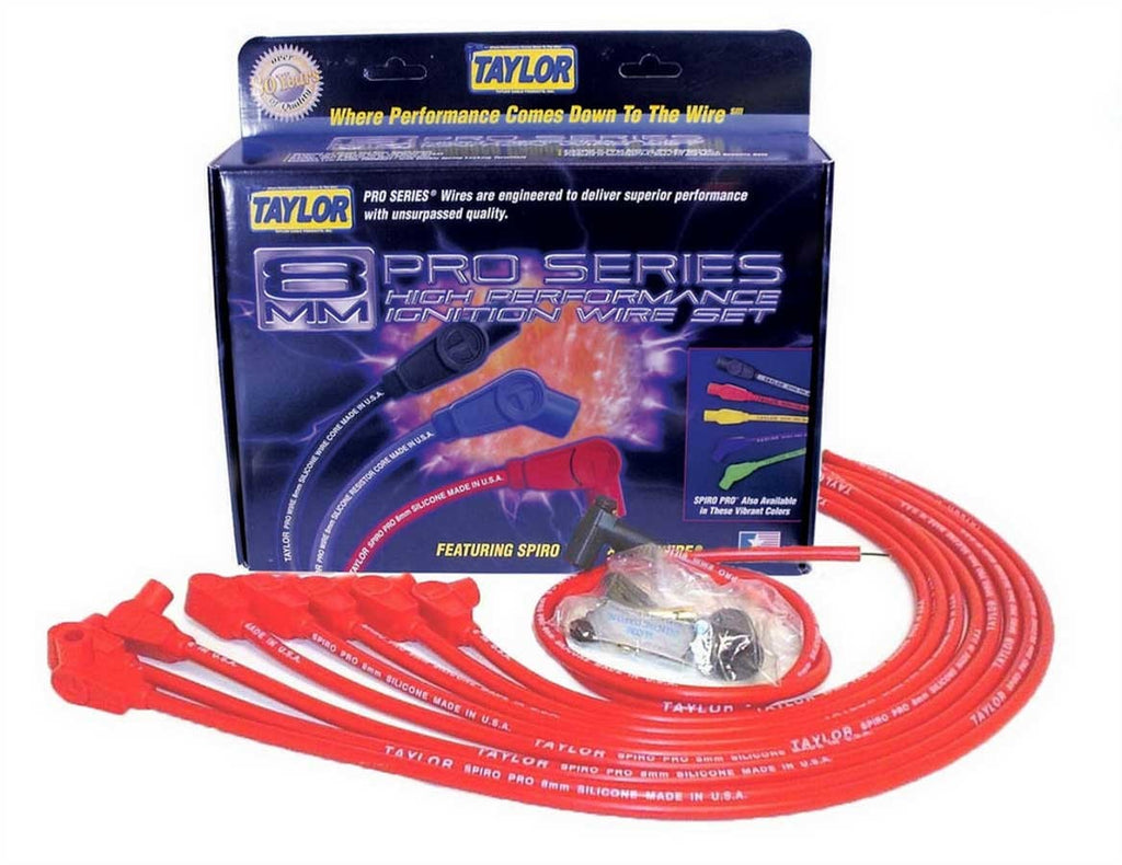 SBC 8MM Pro Race Wires- Red