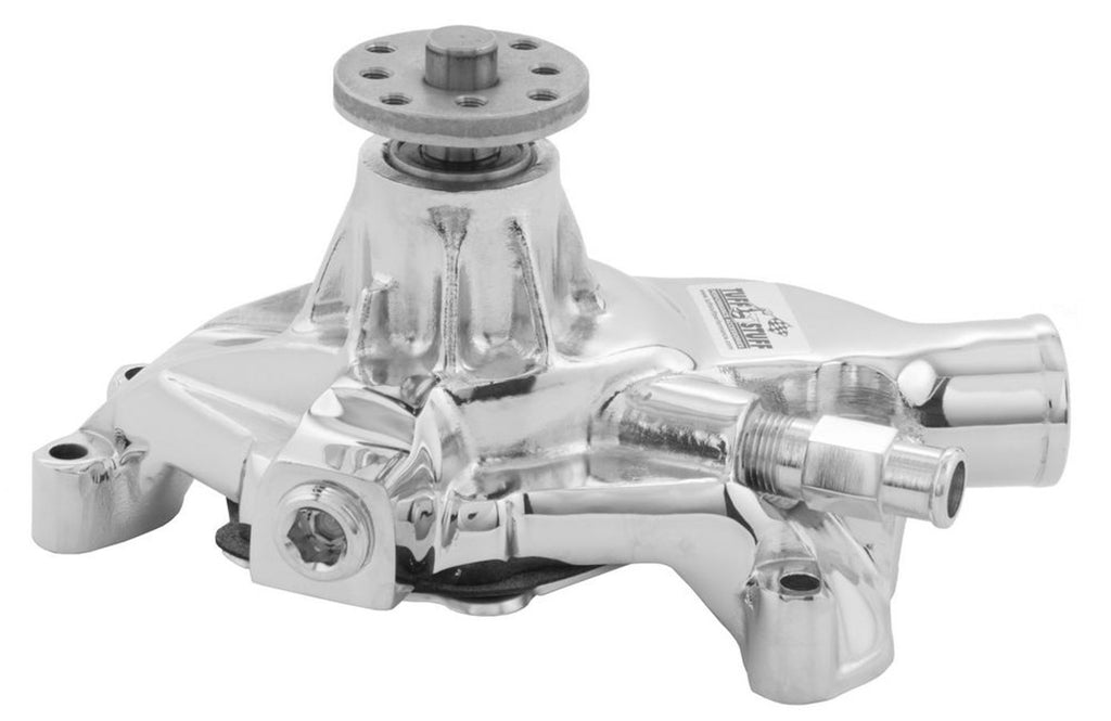 Corvette Water Pump SBC 1972-82 Chrome