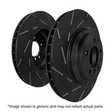 USR Series Sport Slotted Rotor; Rear; For FMSI Pad No. D2032;