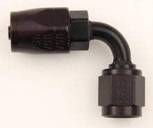 Load image into Gallery viewer, #20 90 Degree Hose End Black