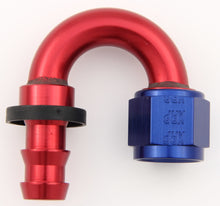 Load image into Gallery viewer, #6 180 Deg Push-On Hose End