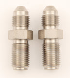 3/8-24 to #3 Stl Invertd Male Flare Adapter (Pr)