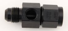 Load image into Gallery viewer, #6 to #6 Fem Fuel Press Adapter w/ 1/8 NPT Port