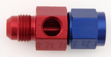 Load image into Gallery viewer, #6 to #6 Fem Fuel Press Adapter w/ 1/8 NPT Port