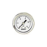 0-15 Fuel Pressure Gauge Liquid Filled