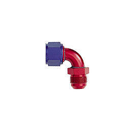 #4 90 Deg Fem Swivel to Male Flare Adapter