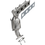 Catalytic Converter with Integrated Exhaust Manifold