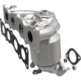 Catalytic Converter with Integrated Exhaust Manifold