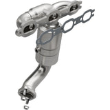 Catalytic Converter with Integrated Exhaust Manifold