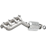 Catalytic Converter with Integrated Exhaust Manifold