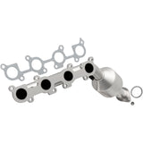 Catalytic Converter with Integrated Exhaust Manifold