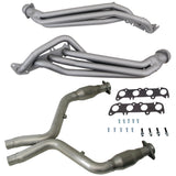 11-14 MUSTANG GT 1-3/4 LONG TUBE HEADERS PLUS MID PIPE (TITANIUM CERAMIC)