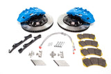 BRAKE KIT NISSAN R35 GTR FRONT, 6 PISTON BLUE CALIPERS, 412X36MM ROTORS