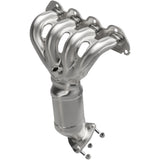 Catalytic Converter with Integrated Exhaust Manifold