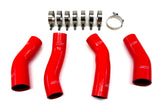 High Temp 4-ply Reinforced Silicone,Replace OEM Rubber Intercooler Turbo Boots