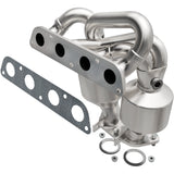 Catalytic Converter with Integrated Exhaust Manifold