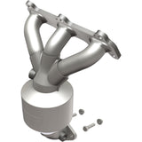 Catalytic Converter with Integrated Exhaust Manifold