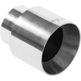 Single Exhaust Tip - 2.25in. Inlet/4in. Outlet