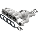 Catalytic Converter with Integrated Exhaust Manifold