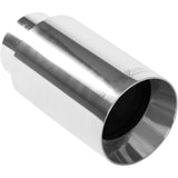 Single Exhaust Tip - 2.25in. Inlet/4in. Outlet