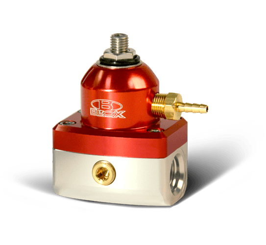 Blox Racing Competition Adjustable Fuel Pressure Regulator - 3-Port