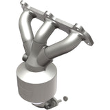 Catalytic Converter with Integrated Exhaust Manifold