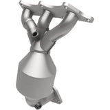 Catalytic Converter with Integrated Exhaust Manifold