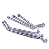 2005-2010 FORD MUSTANG V6 1-5/8 LONG TUBE HEADERS (POLISHED SILVER CERAMIC)