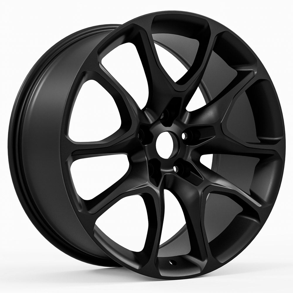 Durango SRT Style Matte Black Wheel (20" x 9", +34 Offset, 5x127 Bolt Pattern, 71.6 mm Hub) vzn111416