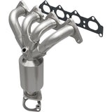 Catalytic Converter with Integrated Exhaust Manifold