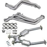 99-04 MUSTANG COBRA 1-5/8 LONG TUBE HEADERS PLUS MID PIPE (TITANIUM CERAMIC)