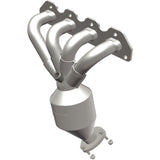 Catalytic Converter with Integrated Exhaust Manifold