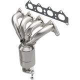 Catalytic Converter with Integrated Exhaust Manifold